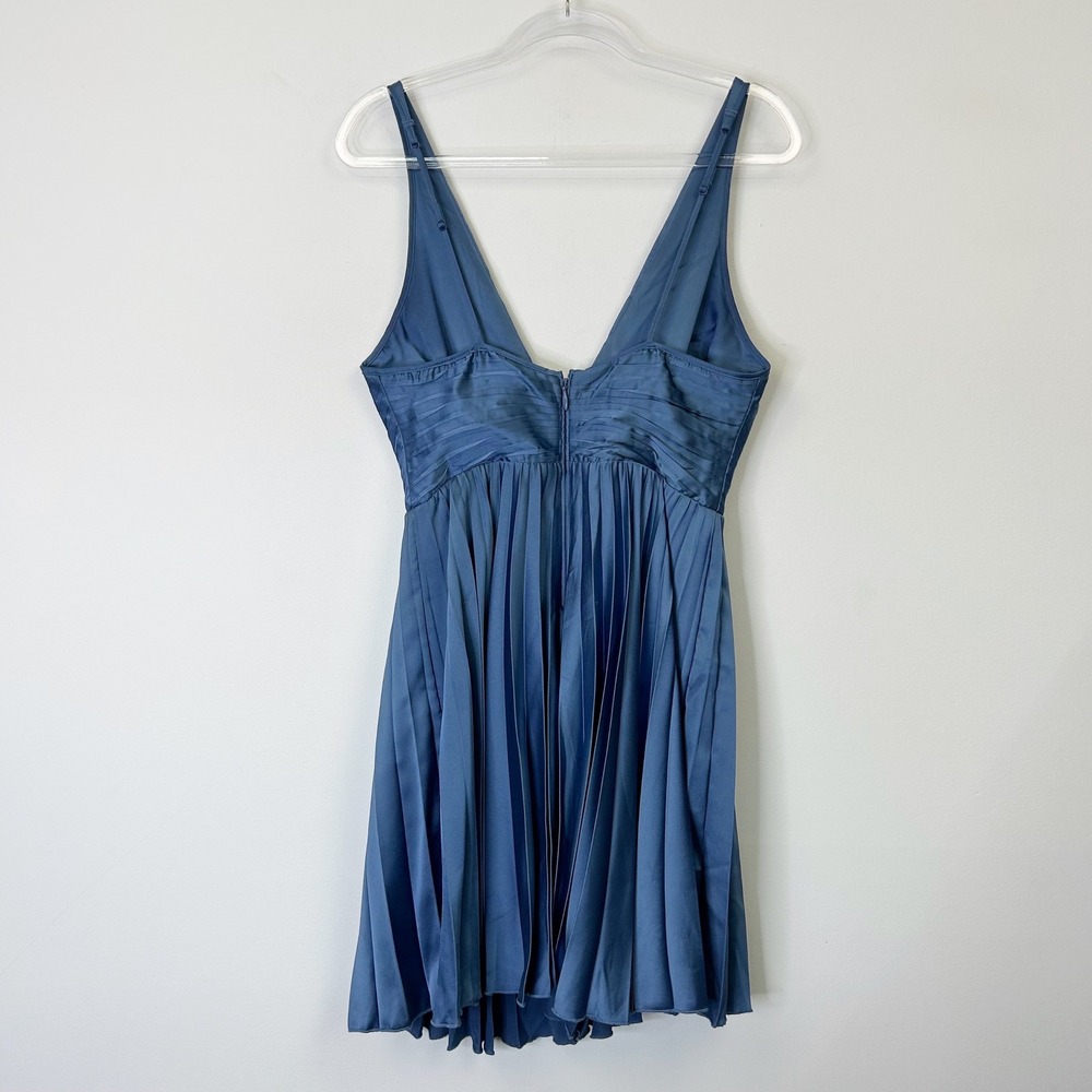 Abercrombie Fitch Giselle Pleated Mini Dress Women's Medium Cocktail Going Out - Picture 5 of 11